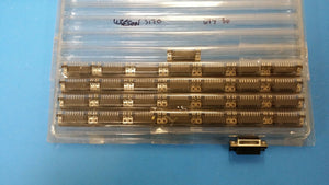 (2 PCS) 15 PIN , FEMALE, D SUBMINIATURE CONNECTOR, SOLDER WIESON 3170-15