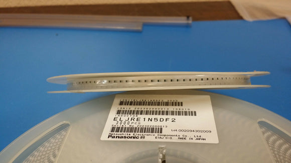 (50 PCS) ELJ-RE1N5DF2 PANASONIC FIXED IND 1.5NH 500MA 70 MOHM