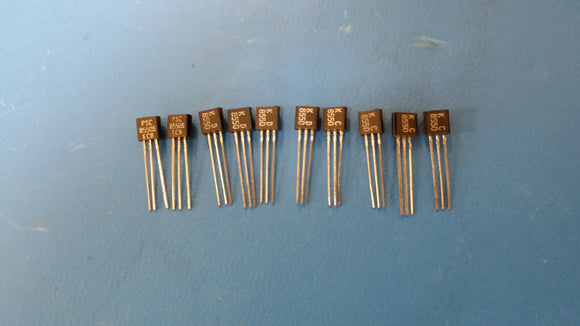(10 PCS) 8550 (EQUAL TO NTE290A) BIPOLAR TRANSISTOR PNP -80V TO-92