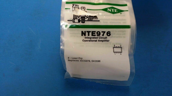 (1 PC) NTE976, ECG976, SK3596, Integrated Circuit, Operational Amplifier
