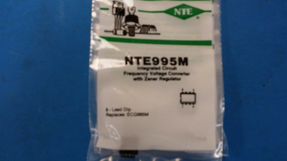 (1 PC) NTE995M, ECG995M, IC, Frequency–to–Voltage Converter w/Zener Regulator