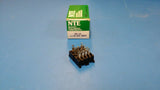 (1 PC) R95-122 NTE Conn Relay Socket SKT 14 POS Solder ST Panel Mount