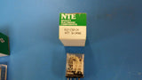 (1 PC) R12-17A3-24 NTE POWER RELAY 4PDT 24VAC 5A PLUG IN