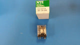 (1 PC) R14-11D10-24 NTE POWER RELAY DPDT 24VDC 10A PLUG IN