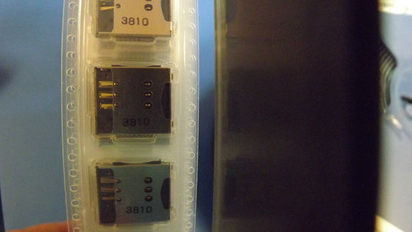 (5PCS) ST5S014V4AR CONN MICRO SD/SIM CARD PUSH-PUSH