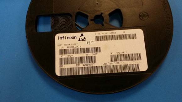 (100 PCS) SMBT2907AE6327 TRANSISTOR PNP 60V 0.6A SOT-23