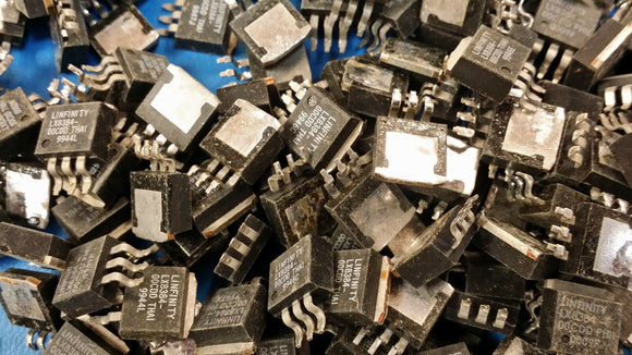 (10) LX8384-00CDD LINFINITY 5A low dropout positive regulator, adjustable TO-263
