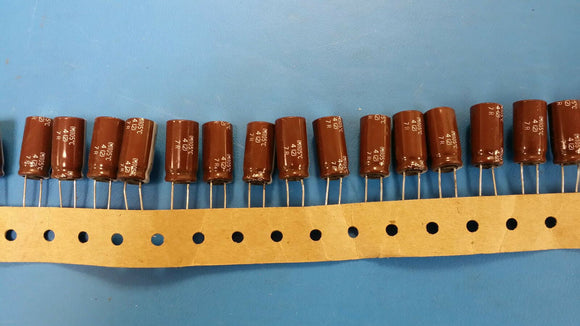 (10PCS) LXF63VB120 CAPACITOR 120uF 63V 20%