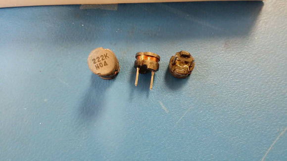(10PCS) RCH855-222K INDUCTOR 2200uH +/-10%