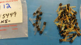 (5 PCS) 2N5449 SPRAGUE/TI NPN, Si, SMALL SIGNAL TRANSISTOR, TO-92