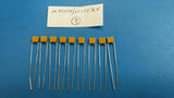 (9PCS) M39014/01-1536V  Cap Ceramic 0.01uF 100V X7R 20% Radial 5.08mm (0.01%FR)