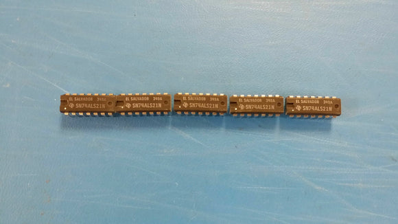 (10 PCS) SN74ALS21N TI/MOT AND Gate 2-Element 4-IN Bipolar 14-Pin PDIP Tube