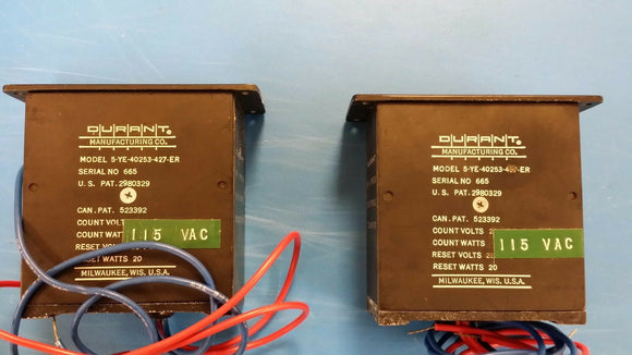 (1PC) 5-YE-40253-427-ER ELECTRIC COUNTER 115V 5DIGIT