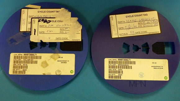 (100 PCS) MMBT3906LT1 ON SEMI Trans GP BJT PNP 40V 0.2A 3-Pin SOT-23