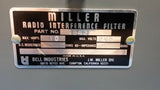 RADIO INTERFERENCE FILTER 10-AMPS. 240 MAX.-VOLTS J. W. MILLER PN. 7842