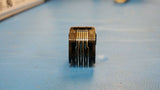 (8PC) Conn RJ-25 F 6 POS 2.54mm Solder RA Thru-Hole 6 Terminal 1 Port Tray Cat 3