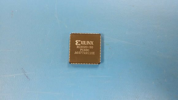 (1 PC) XC3020-50PC68C XILINX FPGA, 64 CLBS, 2000 GATES, 50MHz, PLCC6