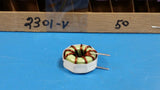 (4 PCS) 2301-V JW MILLER Ind High Current Toroid 10uH 15% 1KHz 20A RDL