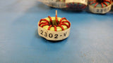 (10 PCS) 2302-V JW MILLER Fixed Inductors 12uH 15%