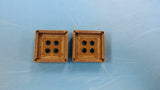 (5PCS) 84PIN PLCC SOCKET THRU HOLE CROSS TO 822473-7