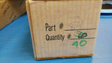 (5PCS) 84PIN PLCC SOCKET THRU HOLE CROSS TO 822473-7