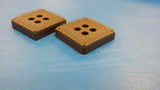 (5PCS) 84PIN PLCC SOCKET THRU HOLE CROSS TO 822473-7