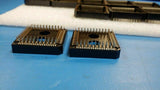 (5PCS) 84PIN PLCC SOCKET THRU HOLE CROSS TO 822473-7