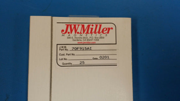 (10 PCS) 70F915AI JW MILLER RF Fixed Inductors 91uH 5%, Obsolete