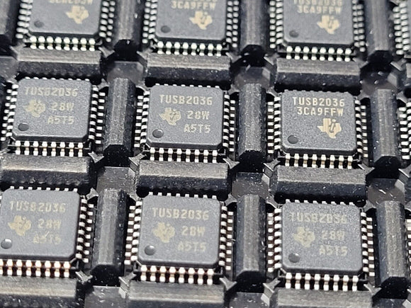 (1 PC) TUSB2036VF TI Hub for The Universal Serial Bus 32-Pin LQFP Tray