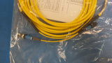 (1) AMP/TYCO 1457203-1 FIBER OPTICS CABLE CONNECTOR MPX (FEMALE) TO MPX (FEMALE)