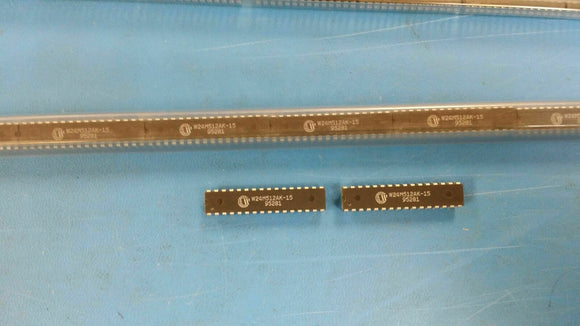 (2 PCS) W24M512AK-15 WINBOND 64KX8 STANDARD SRAM, 15ns, PDIP32
