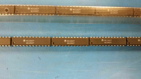 (1 PCS) MC3362P MOTOROLA FM, AUDIO SINGLE CHIP RECEIVER, PDIP 24PIN