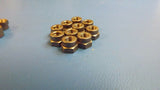 (10PCS) ESL050080ZEBT00 Metal Reusable Slotted Self-Locking Hexagon Nut NFE25411