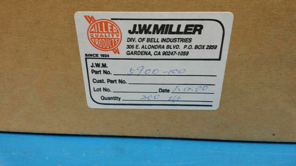 (10 PCS) 5900-100 JW MILLER High Current RF Choke Bobbin Core 10uH 10% AXIAL