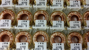 (25 PCS) 6703 JW MILLER High Currect Fixed Inductors 125uH 15%