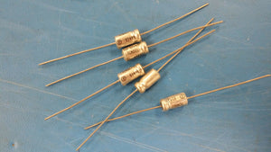 (1) NLW1-50 Capacitor Al Electrolytic Cap 1 uF Tol -10 +75% Vol-Rtg 50 VDC Axial