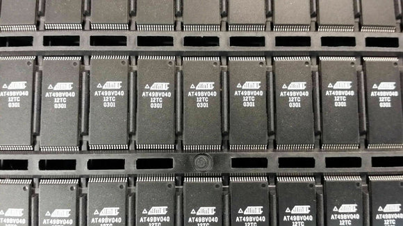 (10 PCS) AT49BV040-12TC ATMEL 512KX8 FLASH 2.7V PROM, 120ns, PDSO32