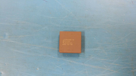 (1 PC) CG80286-10 INTEL 8MHZ 286 GOLD PGA PROCESSOR