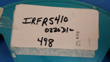 (10 PCS) IRFR5410 IR Trans MOSFET P-CH 100V 13A 3-Pin(2+Tab) DPAK