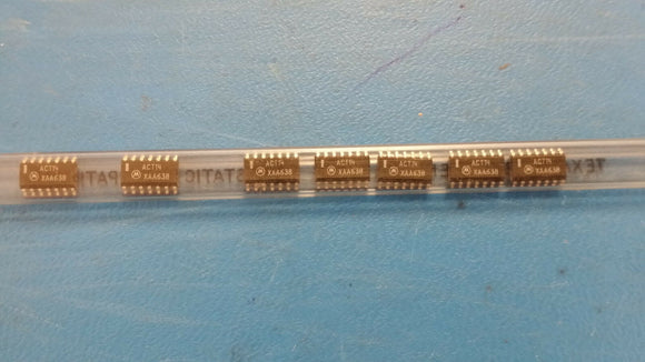(10 PCS) SN74ACT14D MOT/TI/FSC IC HEX SCHMITT-TRIG INV 14-SOIC