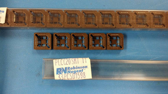 (5 PCS) 20PIN PLCC IC SOCKET SURFACE MOUNT ROBINSON NUGENT