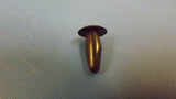 (50PCS) 0167-010-10 BLACK PLASTIC PUSH PIN RIVET