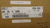 (5 PCS) 2200uF 25V 20% 105* SNAP IN ELECTROLYTIC CAP LXF25VB2200M18X20
