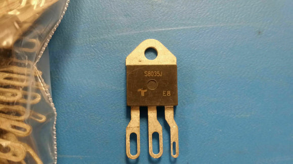 (2 PCS) S8035J TECCOR Thyristor SCR 800V 500A 3-Pin(3+Tab) TO-218