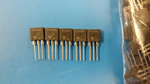(2 PCS) P2103AC TECCOR Thyristor Surge Protection Devices 170V 50A 3-Pin TO-220