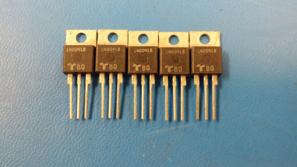 (25 PCS) L4004L8 TECCOR Thyristor TRIAC 400V 40A 3-Pin(3+Tab) TO-220AB Isolated
