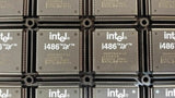 (1 PC) SB80486DX-33 INTEL 32-BIT, 50MHz, MICROPROCESSOR, PQFP208