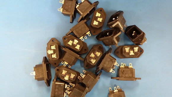 (2 PCS) SWITCHCRAFT EAC309 250VAC Male RECEPTACLE