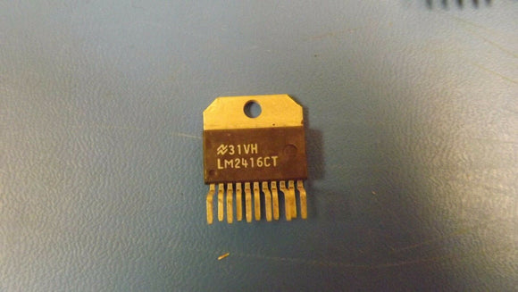 (1PC) LM2416CT NSC 3 CHANNEL, VIDEO AMPLIFIER, PSFM11