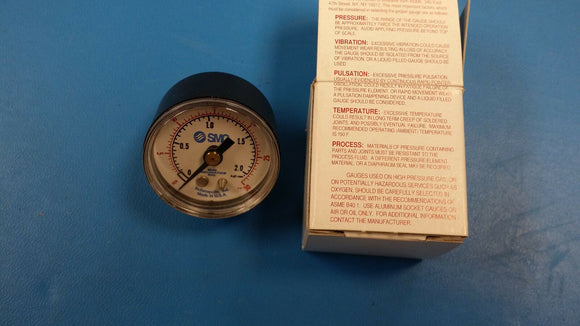 (1 PC) K20 SMC PNEUMATIC REGULATOR PRESSURE GUAGE
